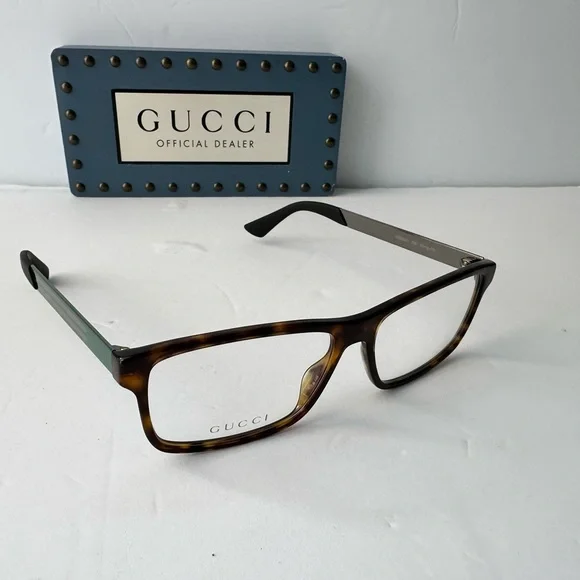 💯 - New Authentic Gucci Men's GG0692O Eyeglasses Full Rim Rectangular Optica…